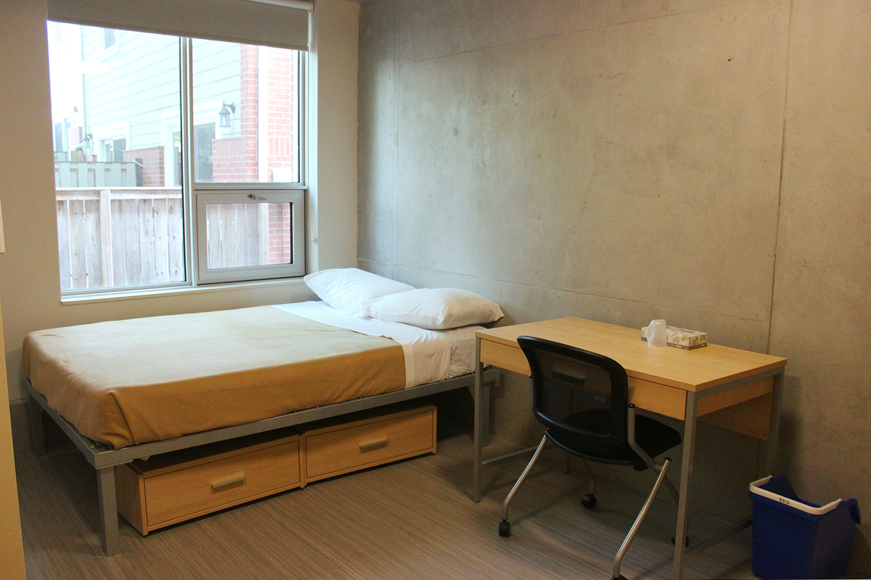 Bedroom at Henderson residence