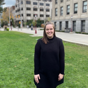 Photo: Julia Bergeron, Alum, M.A. in Bilingualism Studies