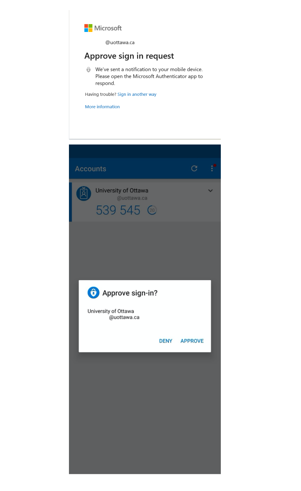 IT MFA mobile Authentication step3
