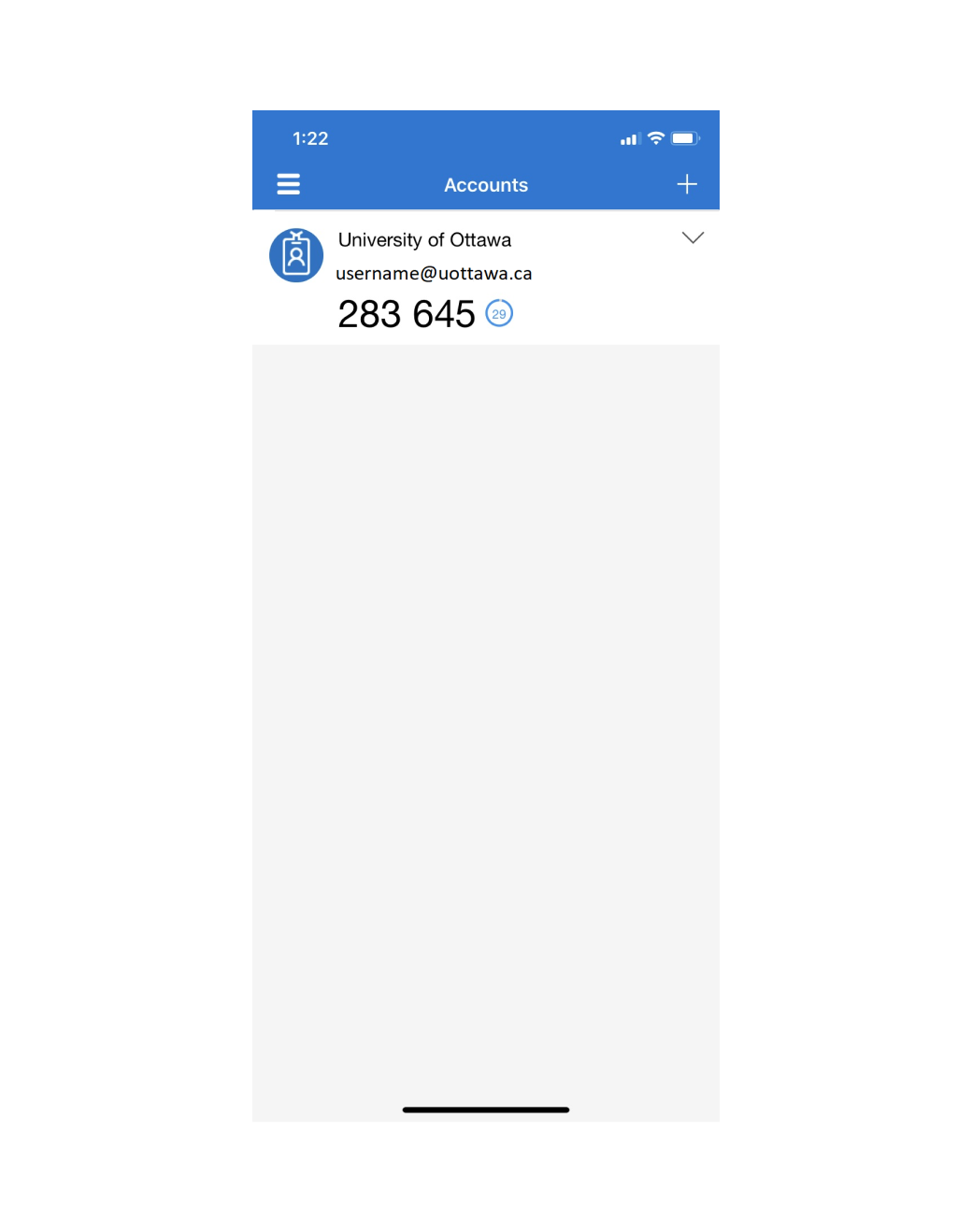 IT mobile step7 mfa. Authentictor code