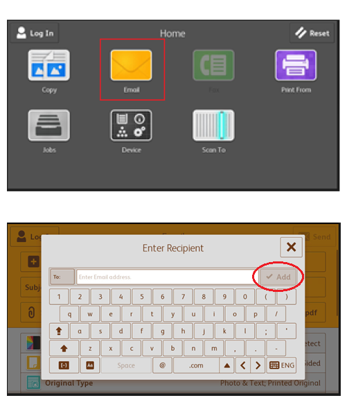 Illustration of scanning process