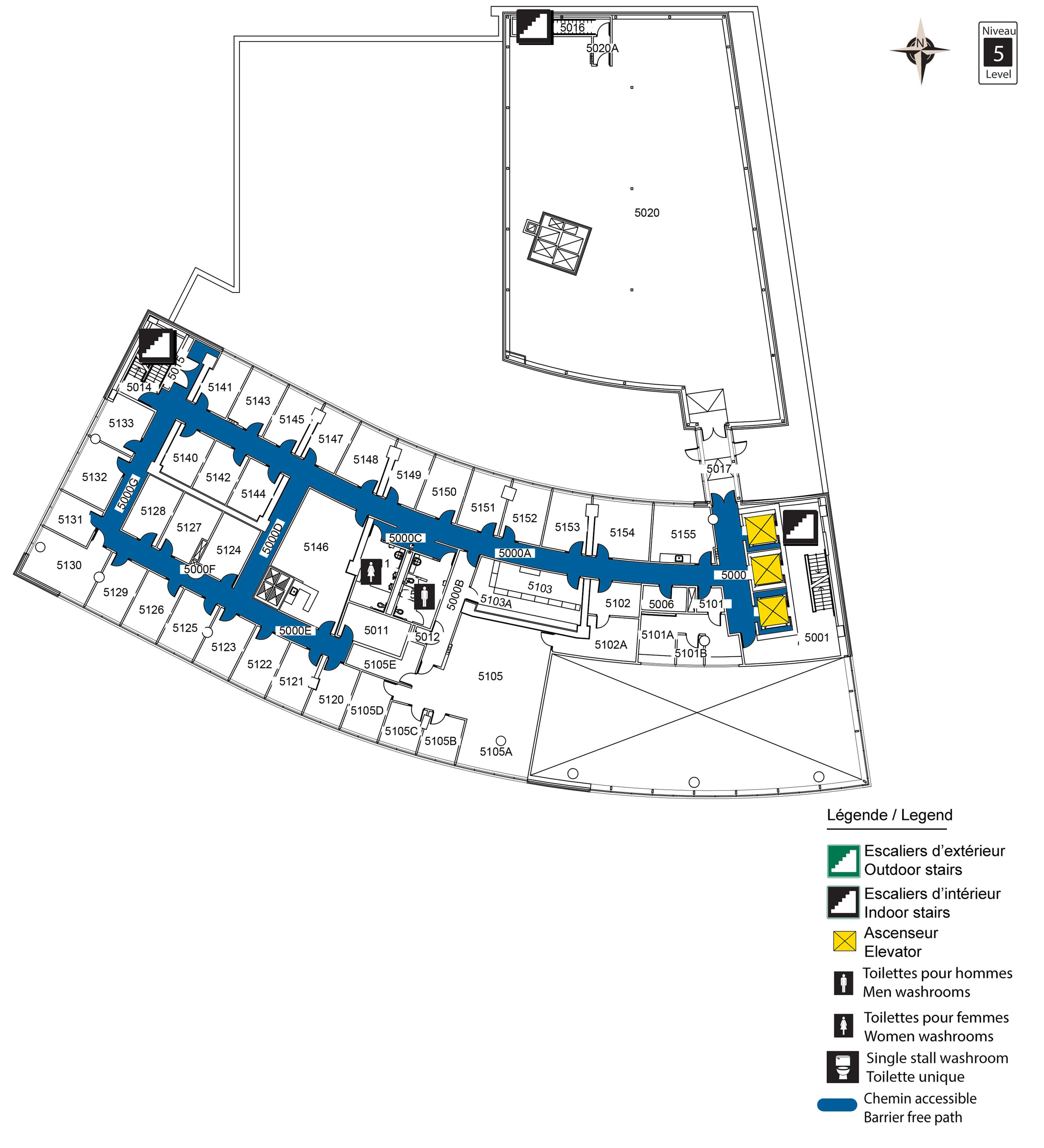 Accessible map - DMS level 5