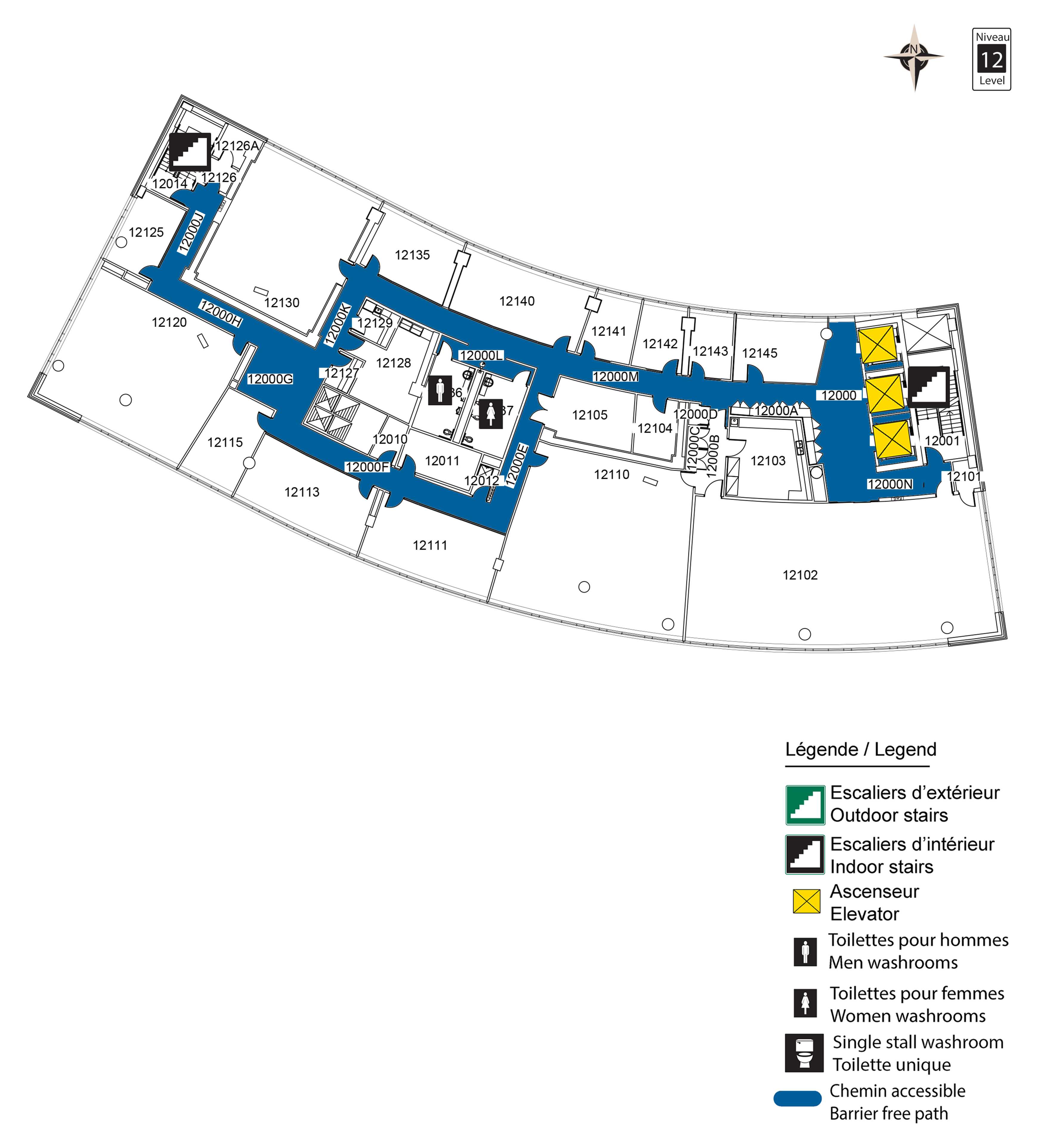 Accessible map - DMS level 12