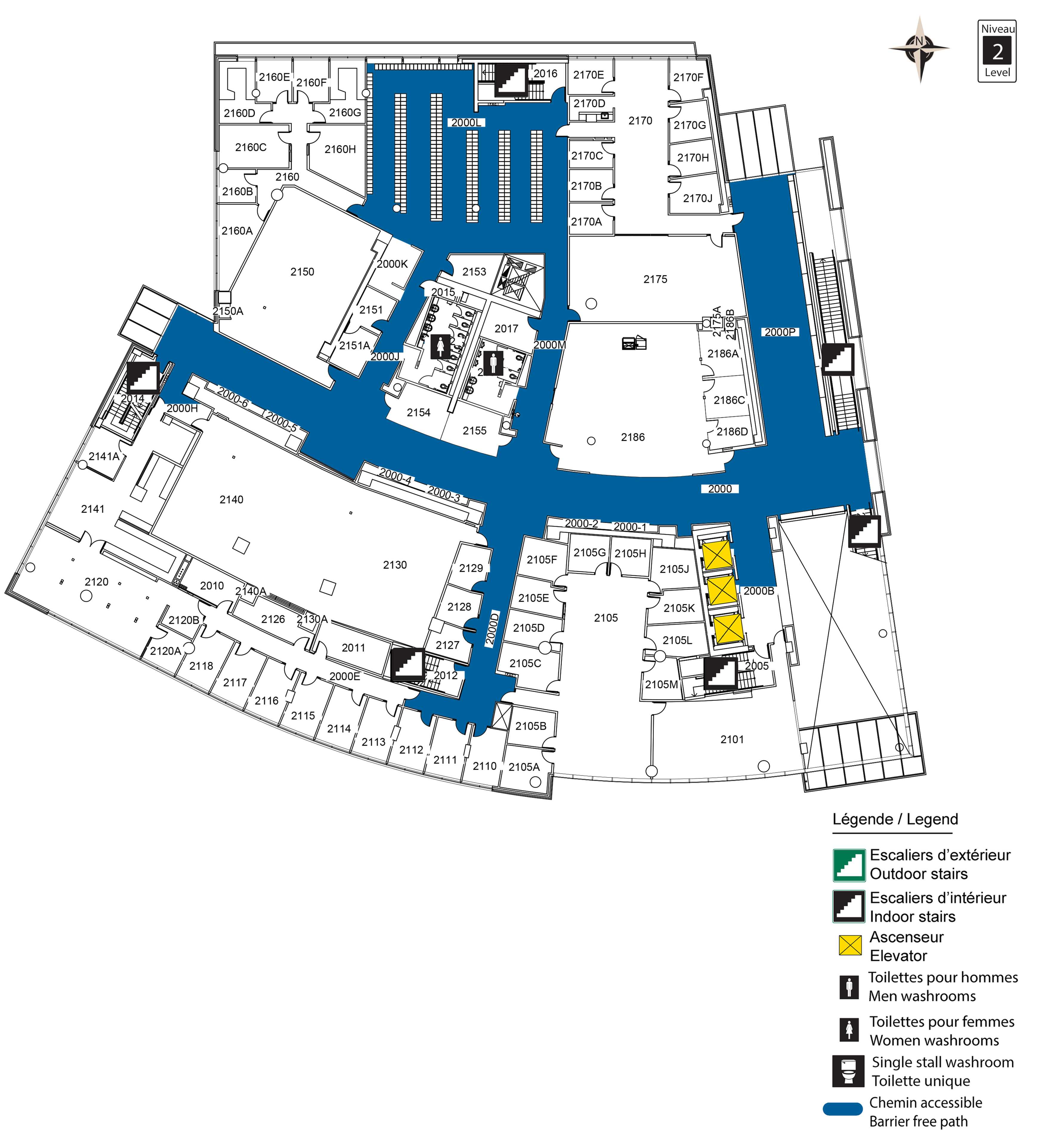 Accessible map - DMS level 2