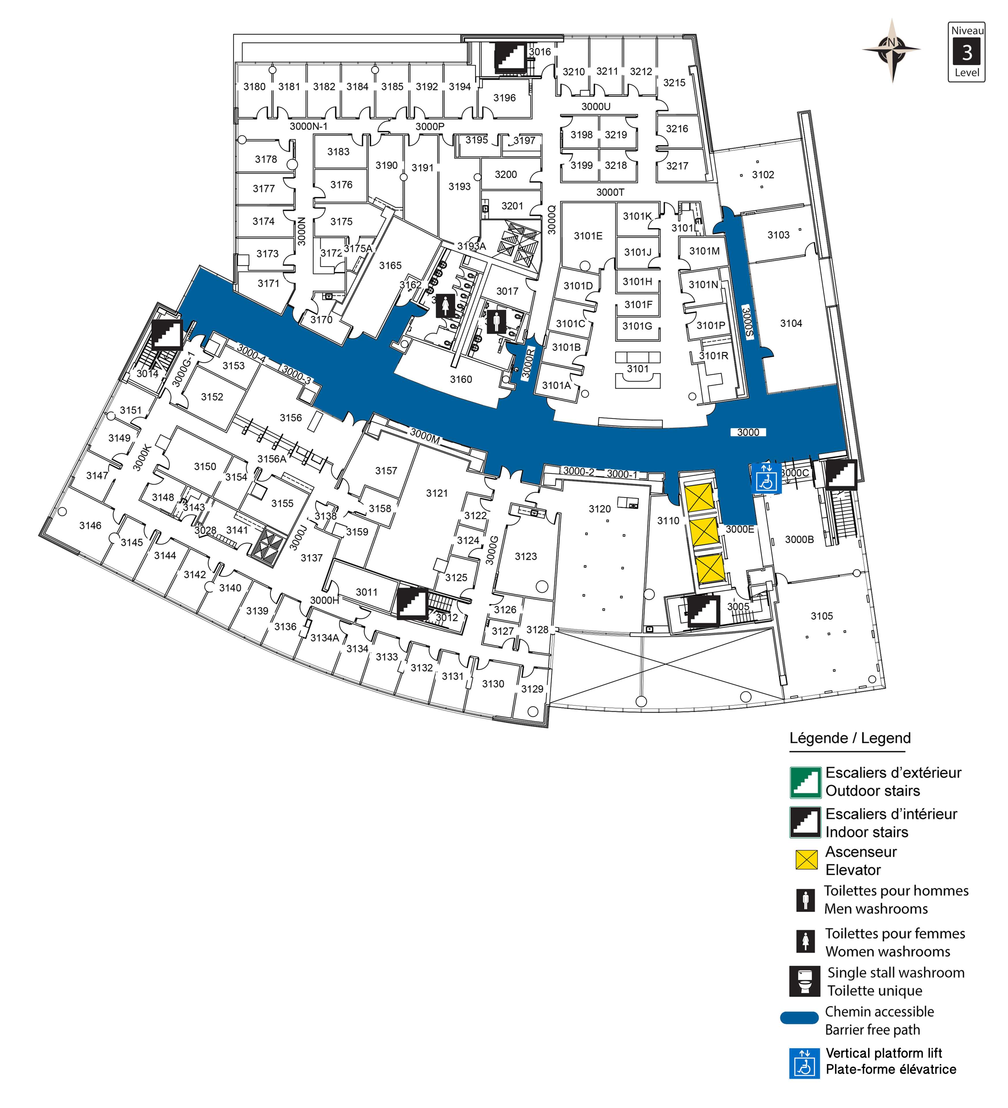 Accessible map - DMS level 3