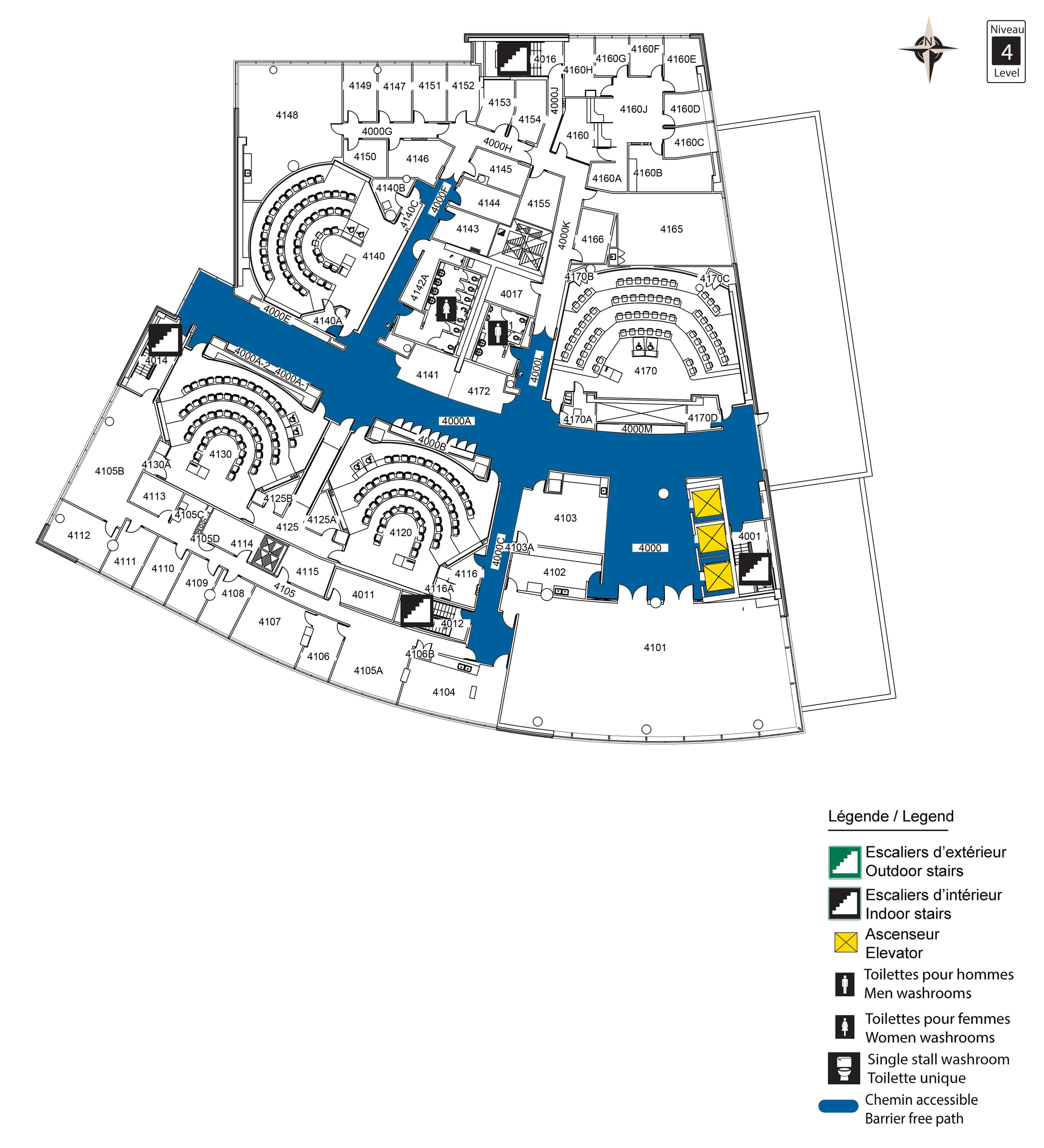 Accessible map - DMS level 4