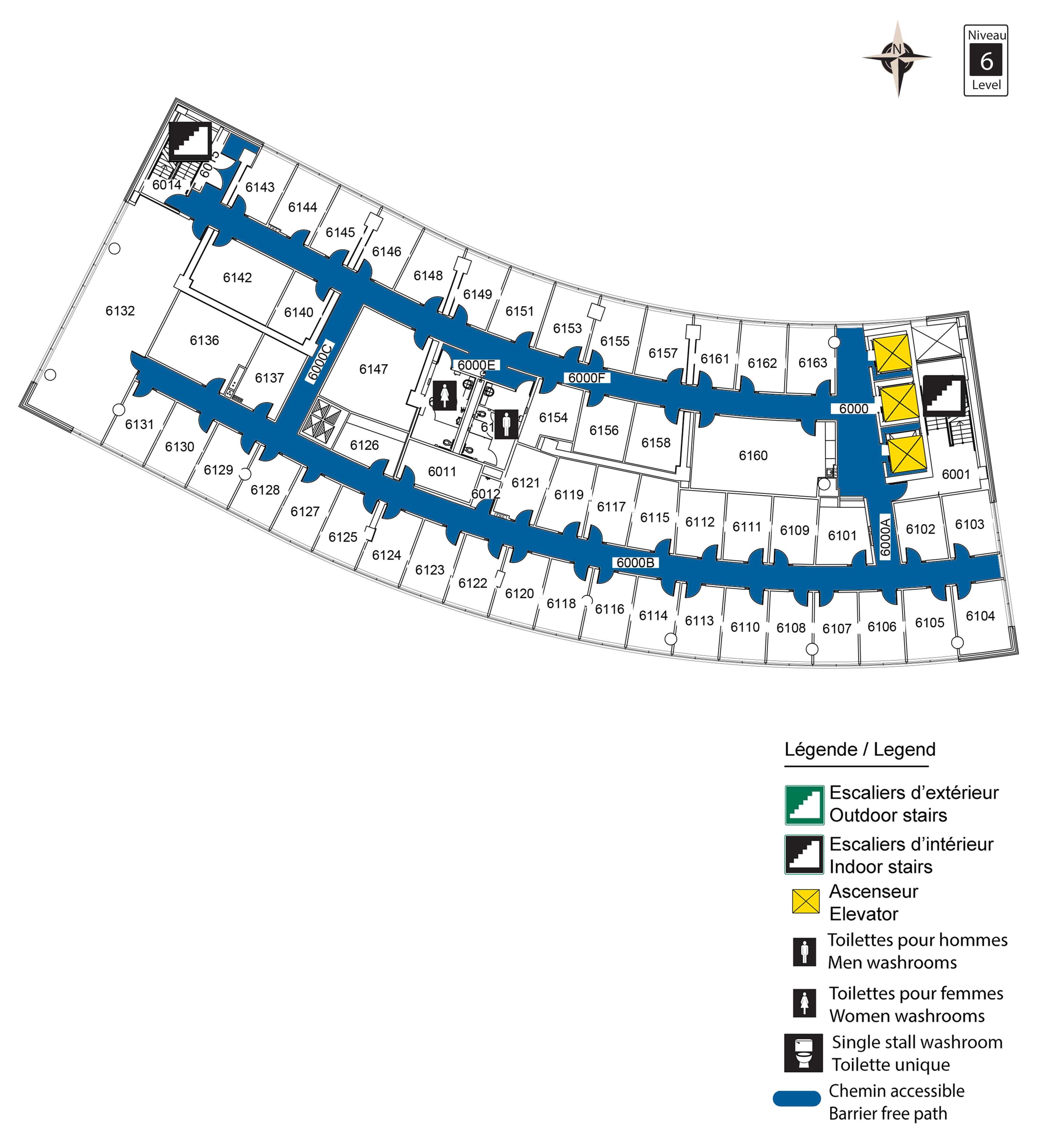 Accessible map - DMS level 6
