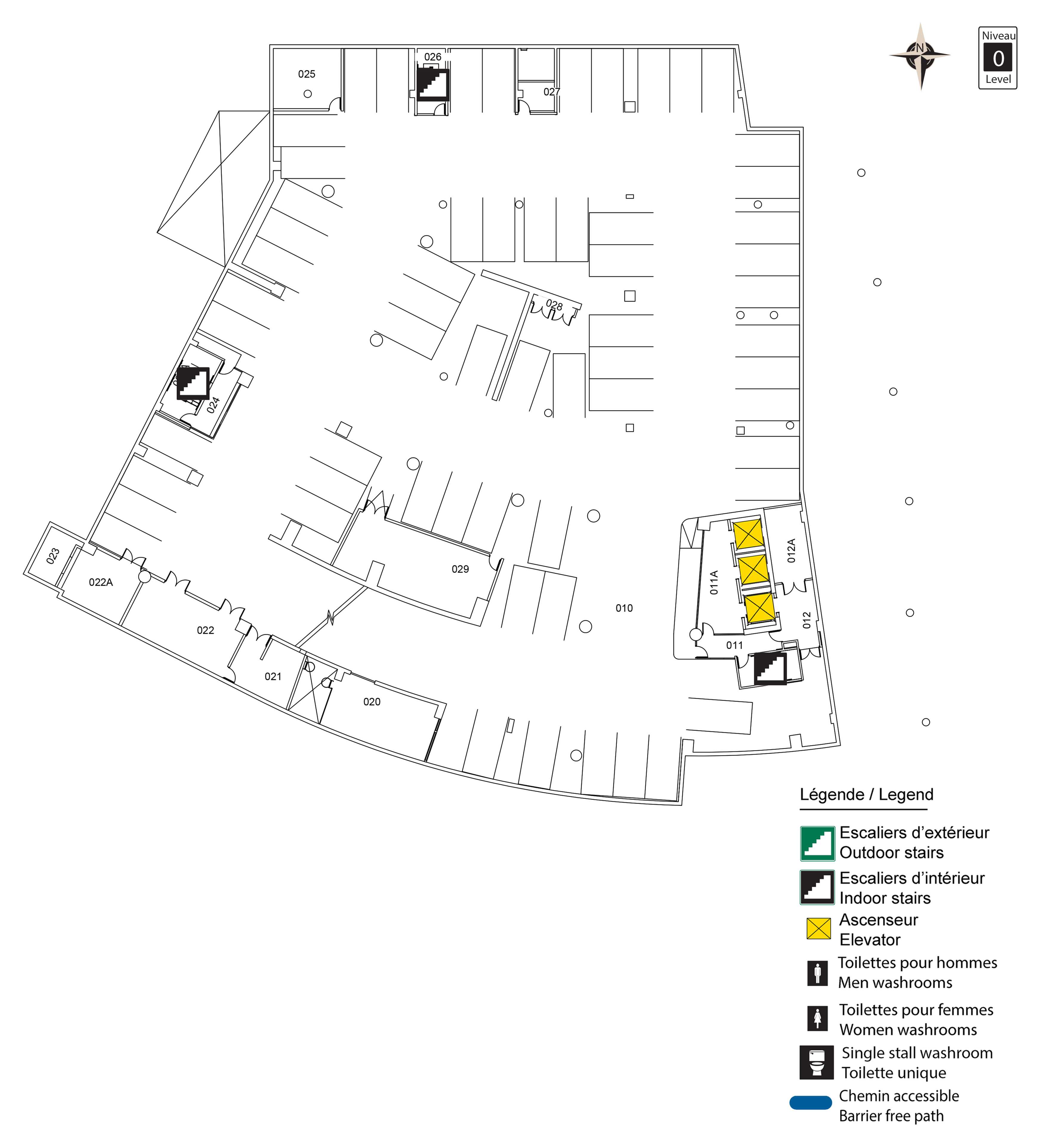 Accessible map - DMS level 0