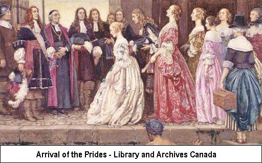 Arrival of the Prides