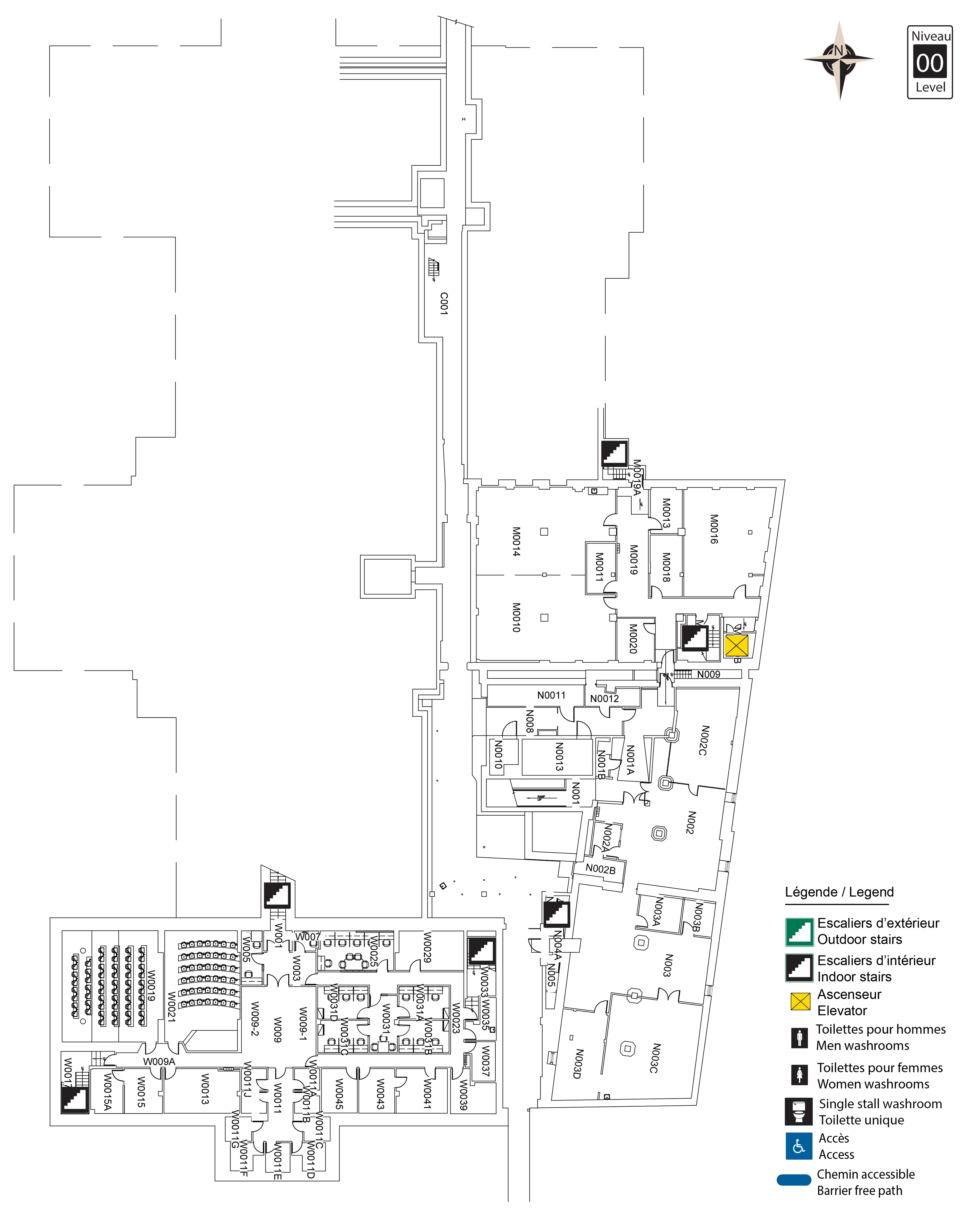 Tabaret Hall floor map 