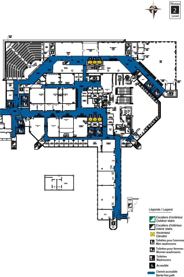 Accessible map - CRX level 2