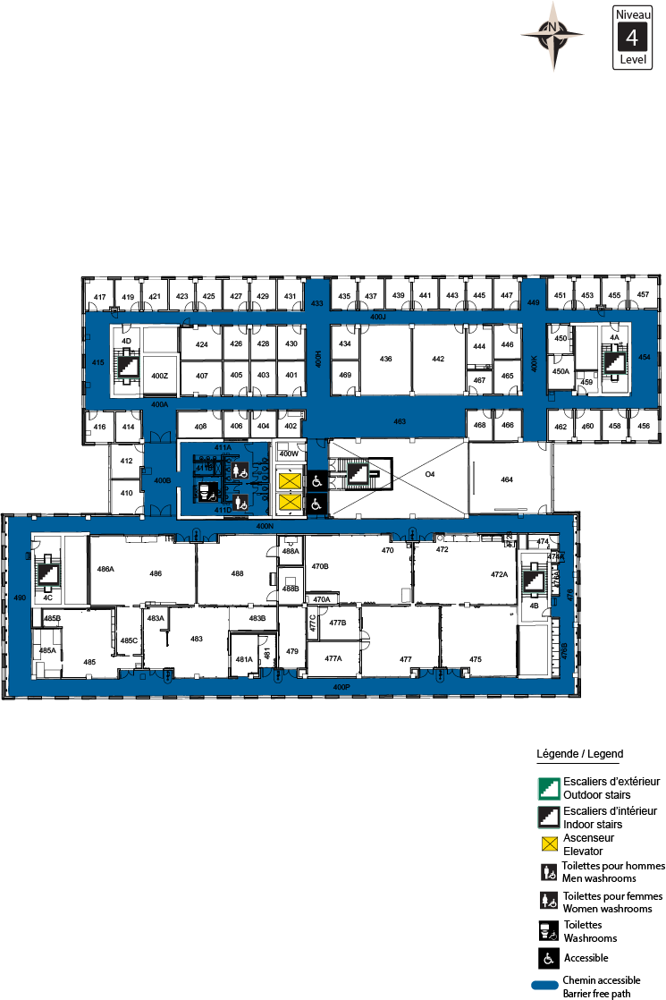 Accessible map - STEM level 4