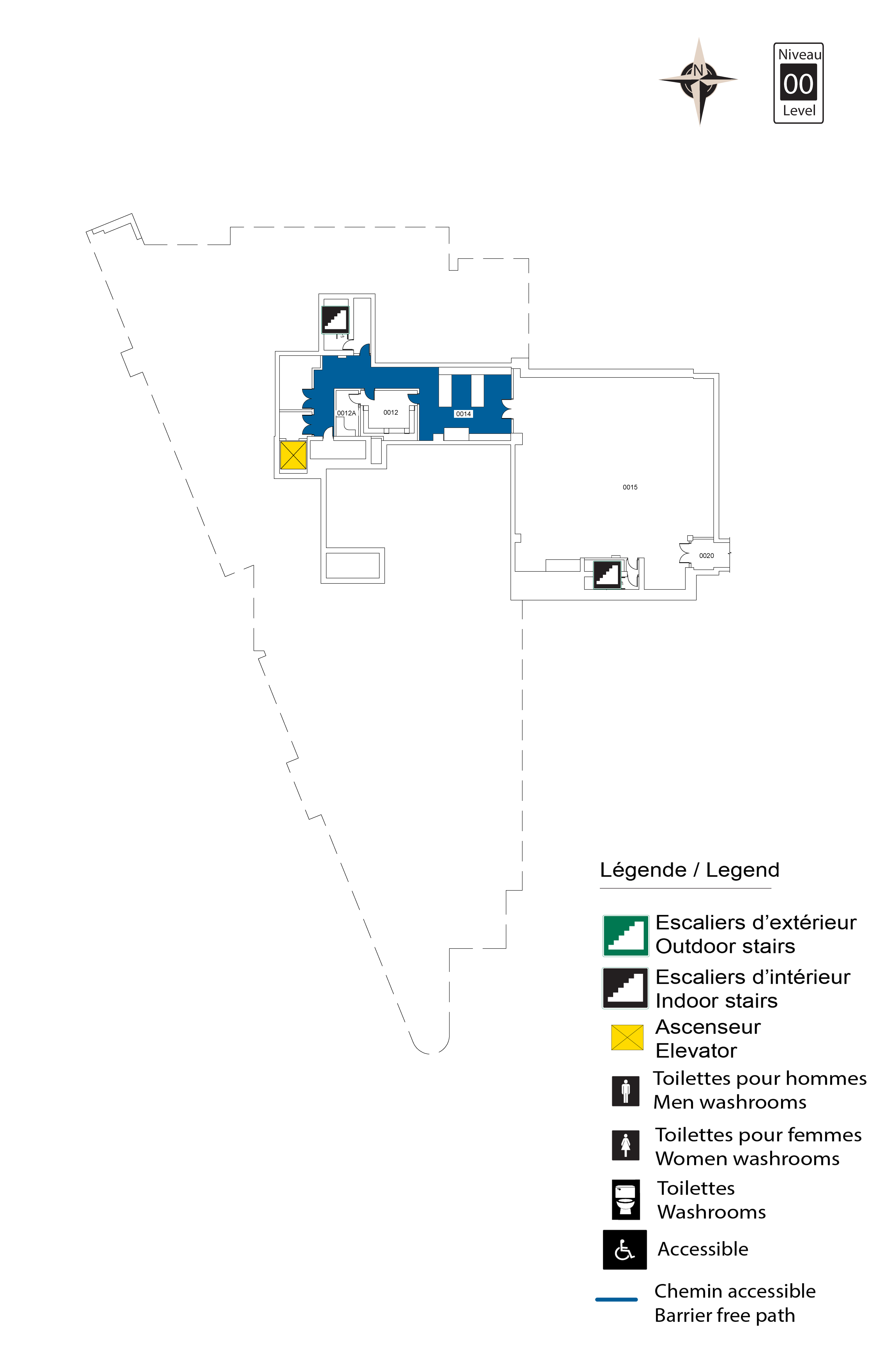 Level 00 Floor plan