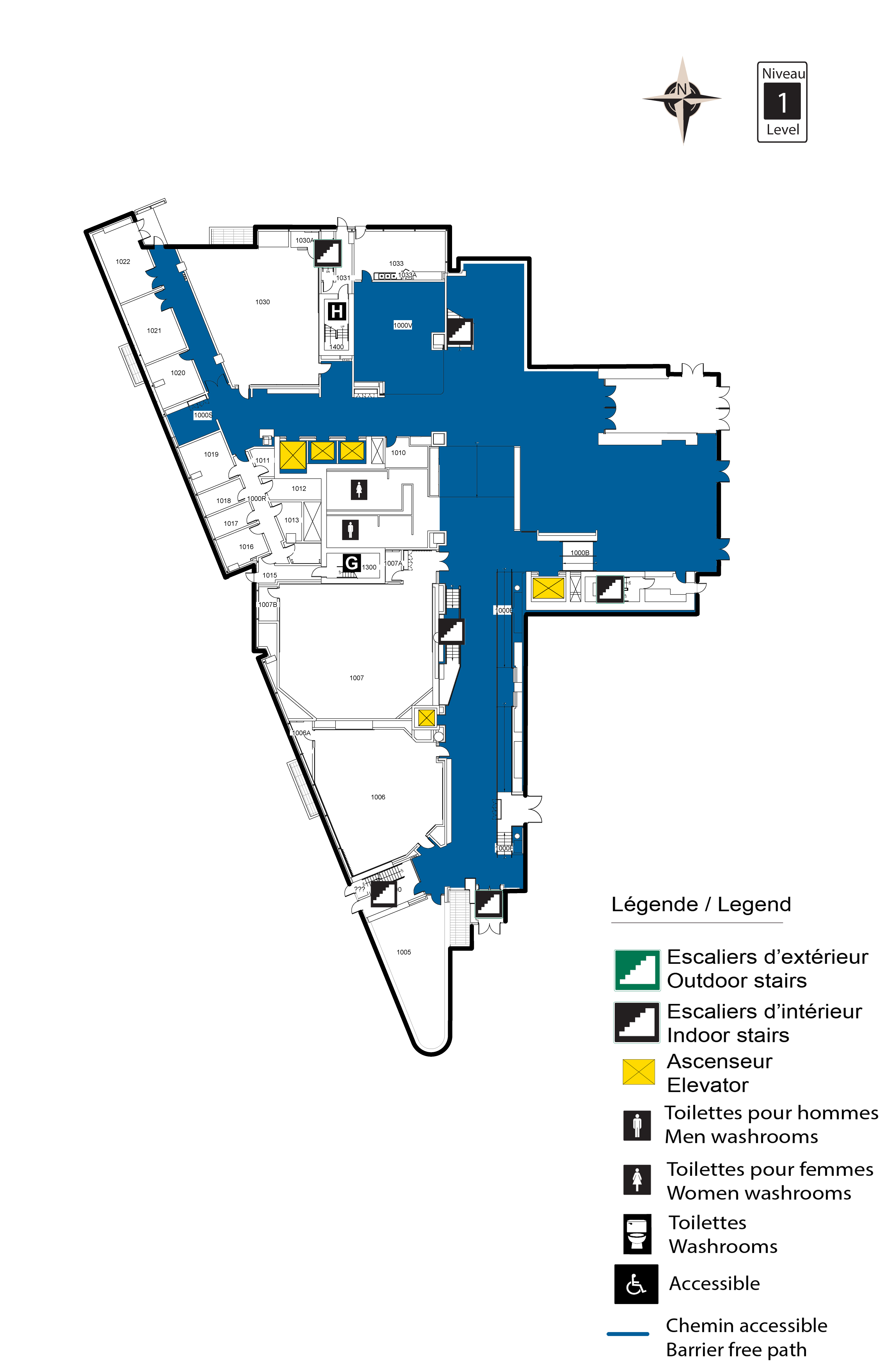 Level 1 Floor plan