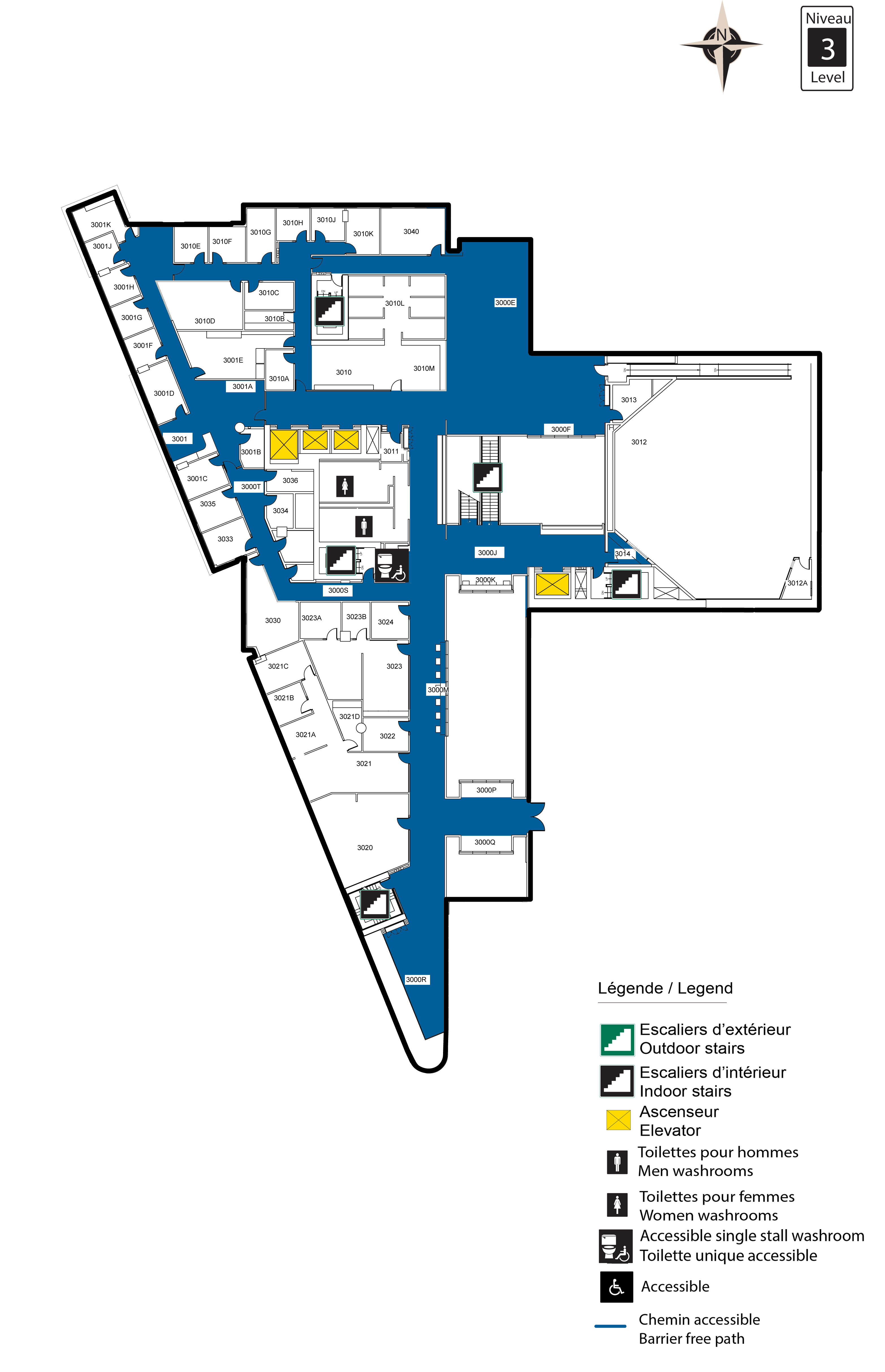 Level 3 Floor plan