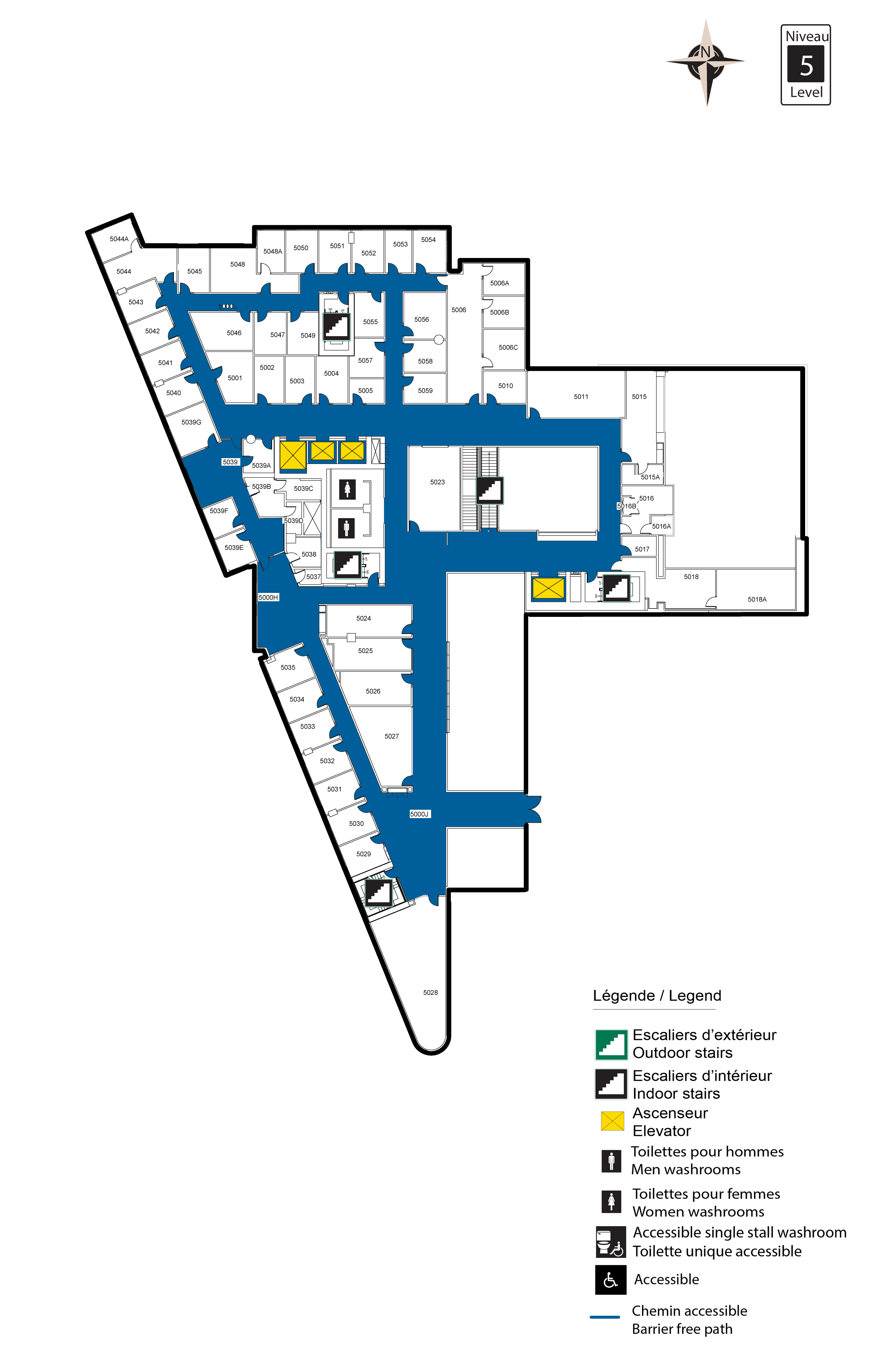 Level 5 floor plan