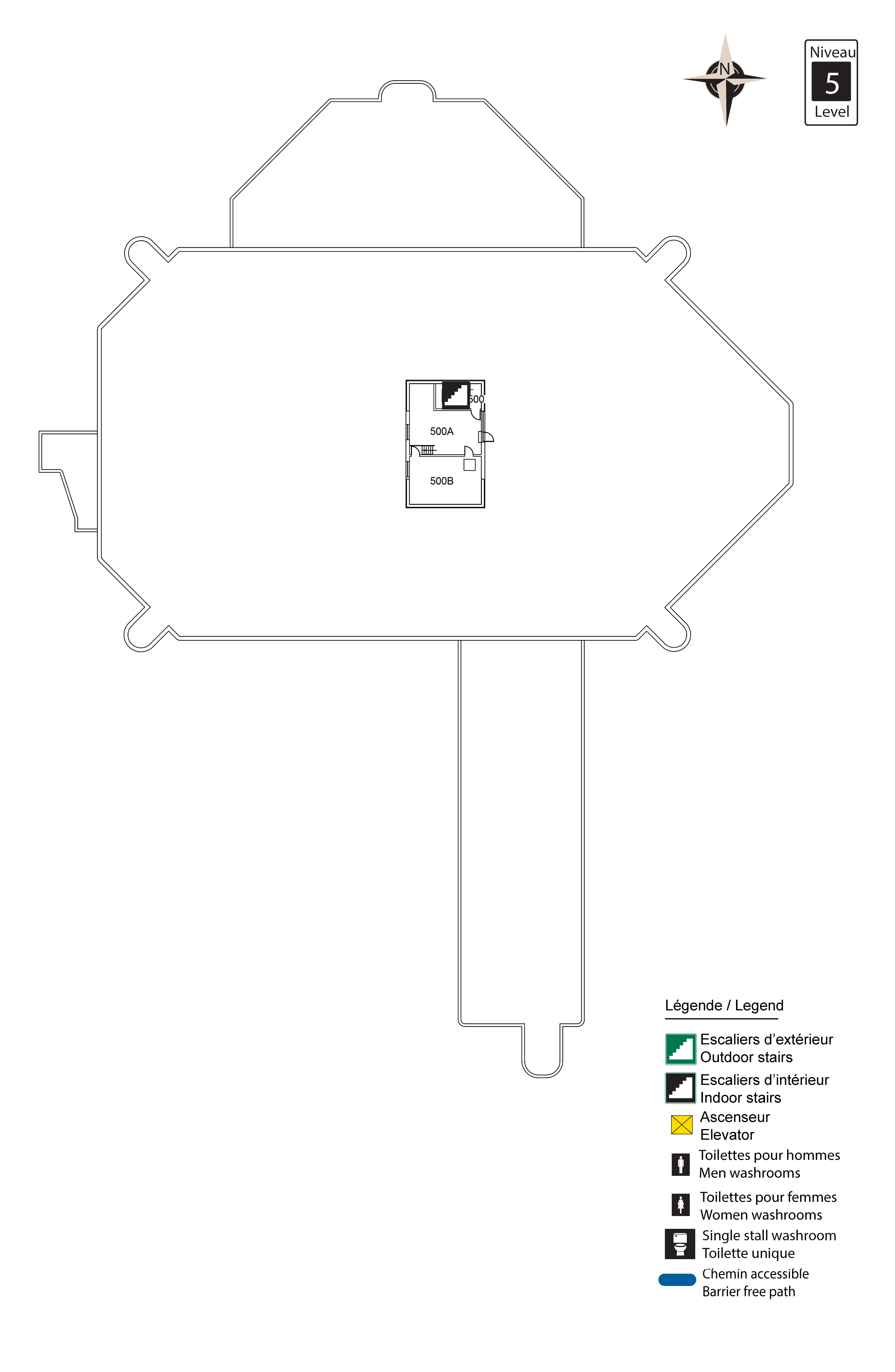 Accessible map of LMX level 5