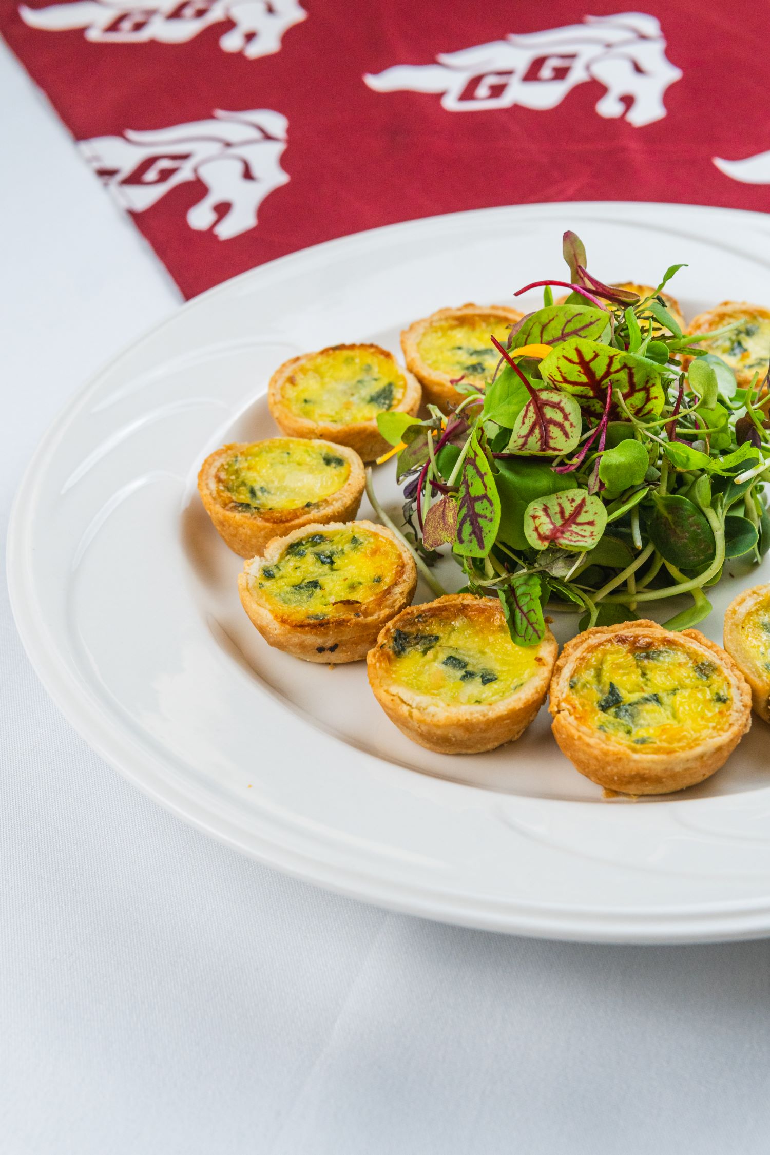 Mini Vegetarian Quiches