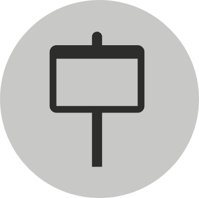 Sign icon