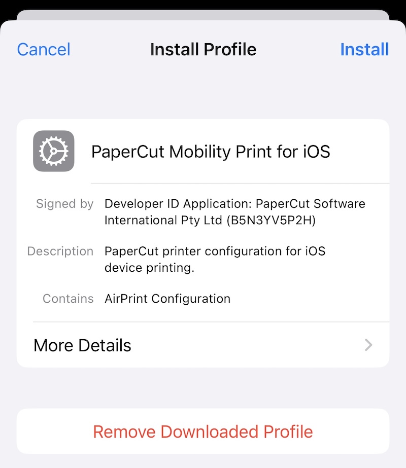 mobility print screenshot