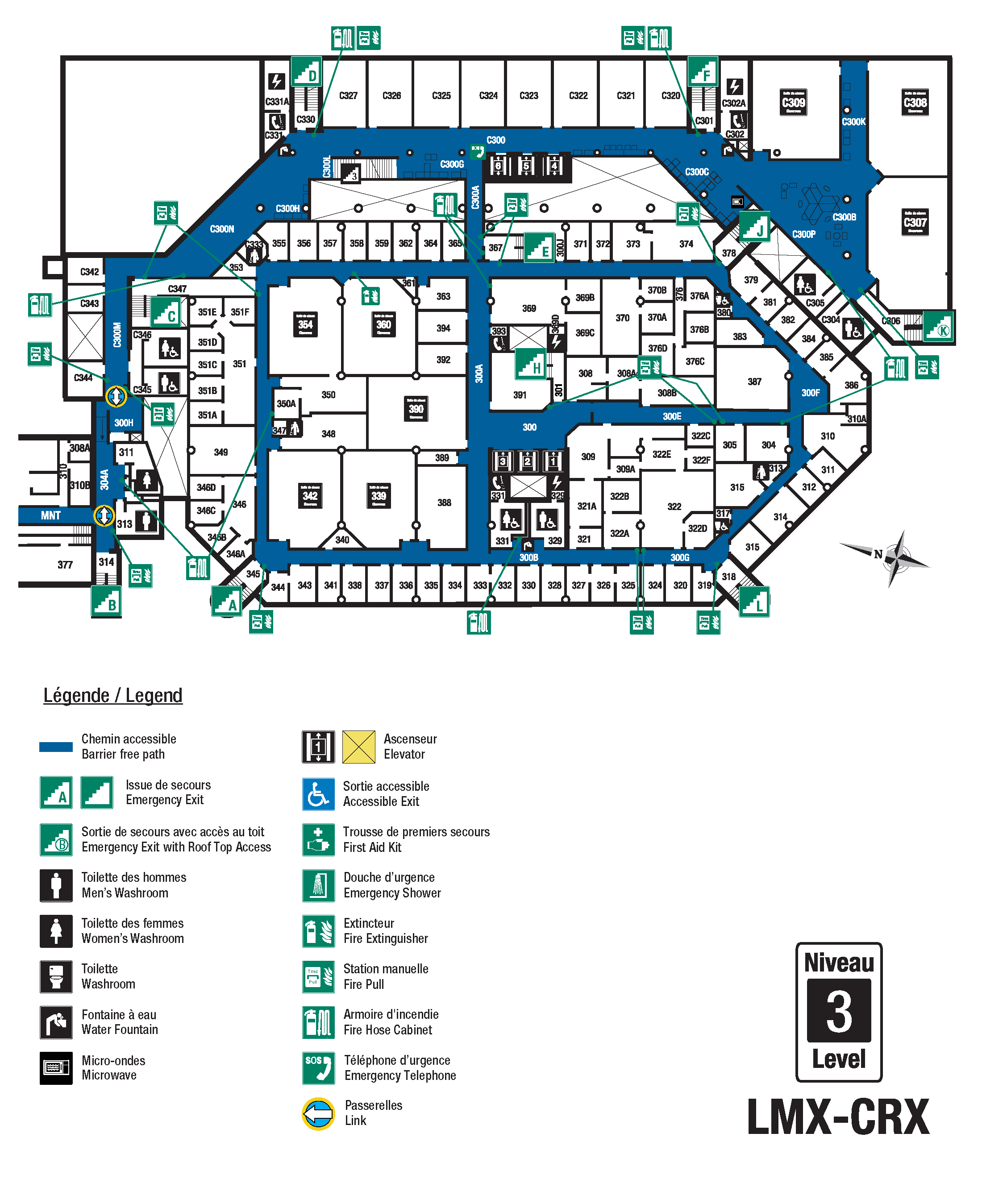 Accessible map - CRX level 3