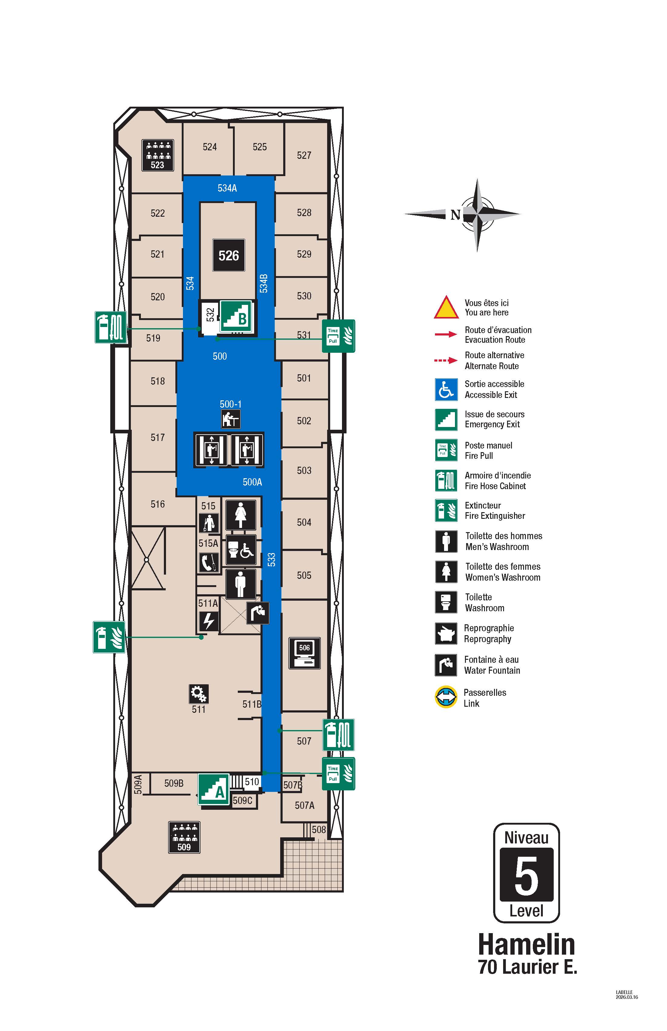 Accessible map - Hamelin level 5