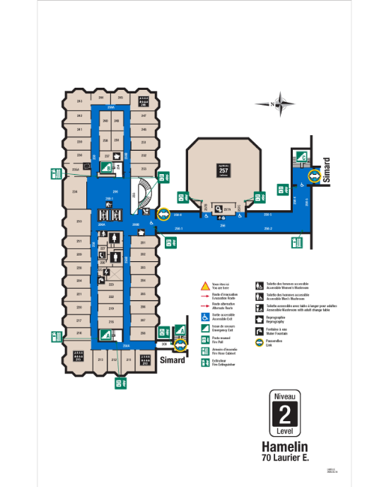 Floor plan level 2 of Hamelin