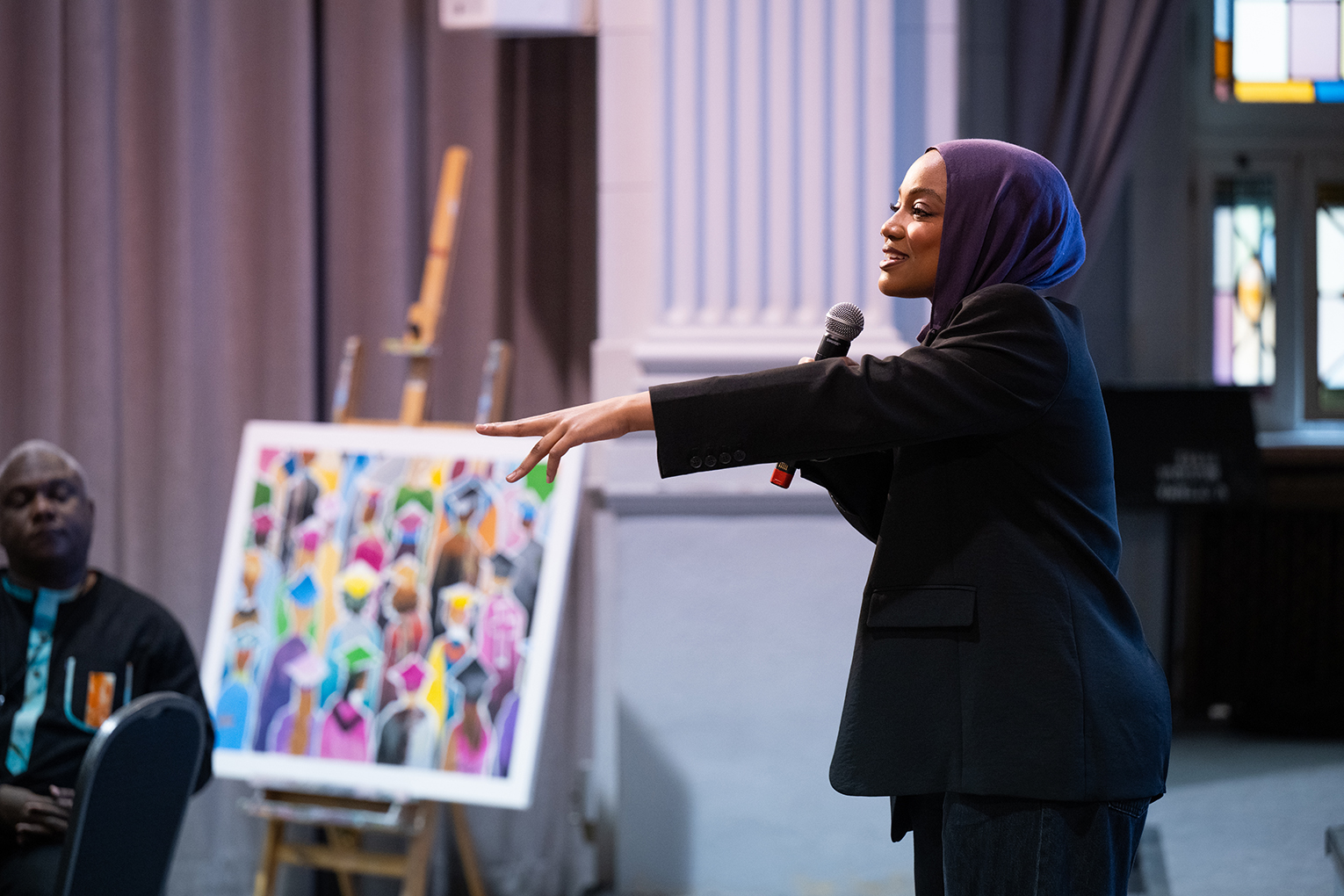 Aisha Salim spoken word performance
