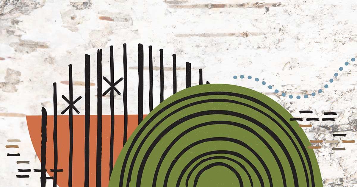 Abstract Indigenous art