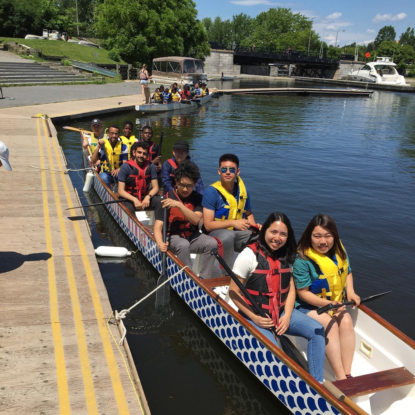 Dragonboat racing