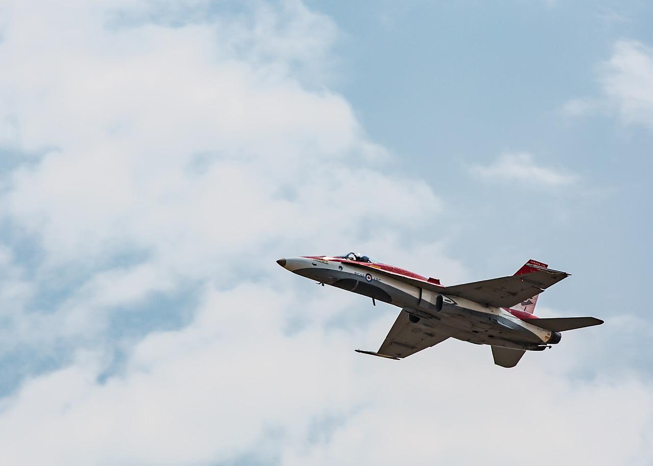 Canadian fighter jet