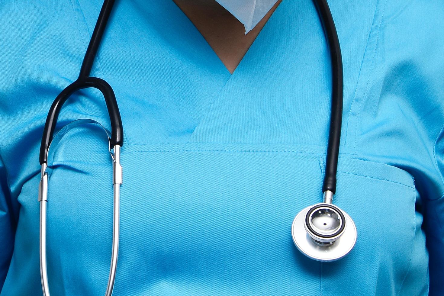 Female healthcare professional with stethoscope