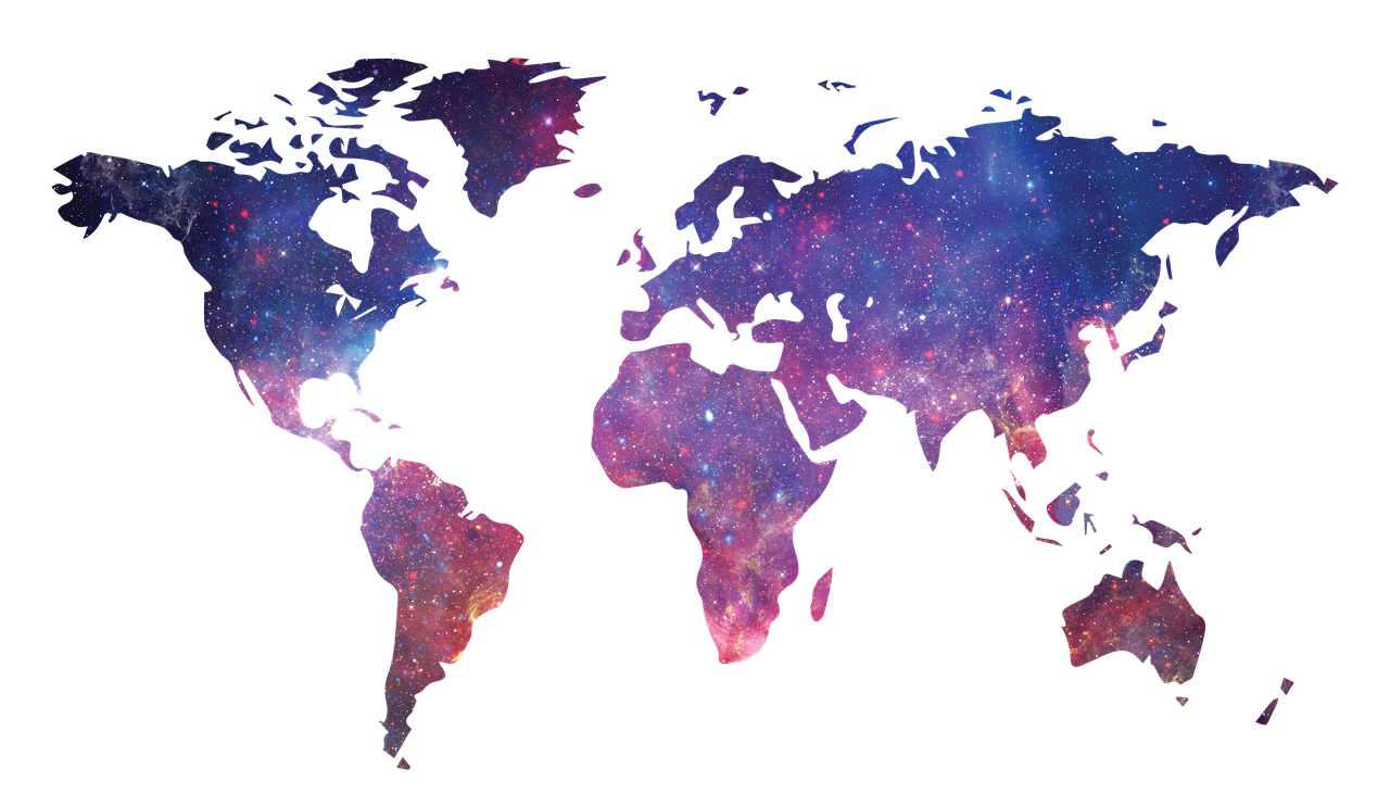 Map of the world