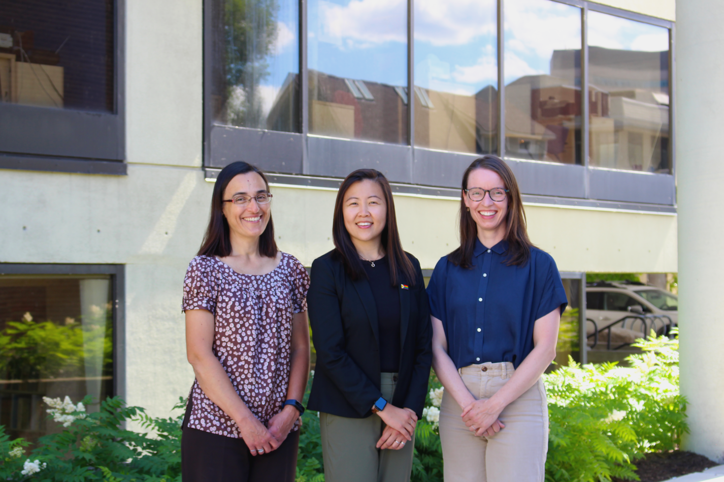 Beatriz Martin-Perez, Michelle Liu and Jena McGill.