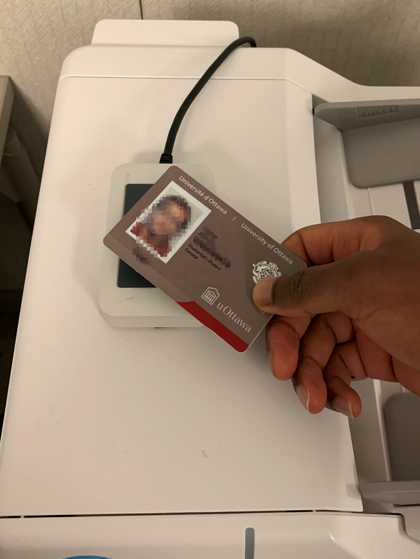 Using uOttawa card