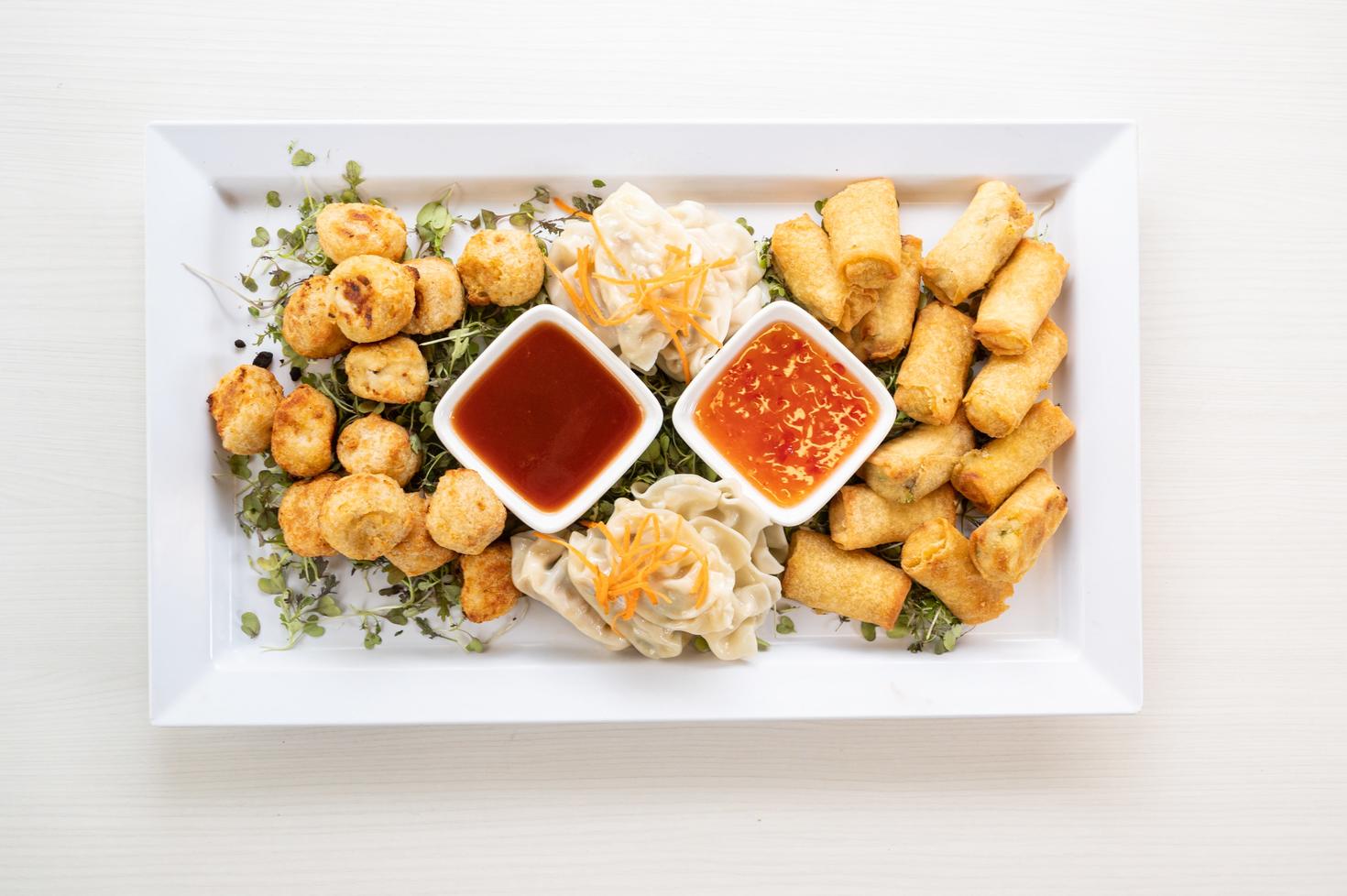 Asian Dim Sum Platter