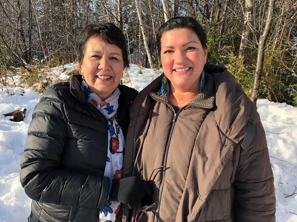 Joyce and Brenda Germain