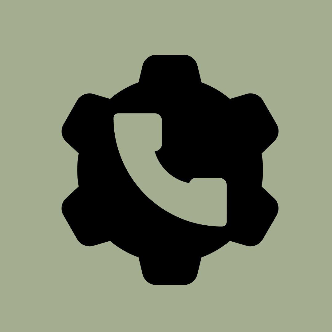 Call settings icon 