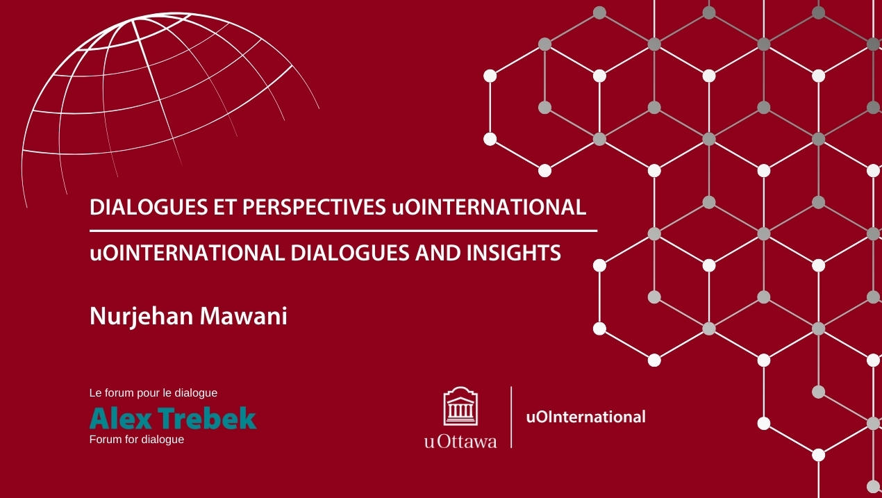Poster of the conference with Nurjehan Mawani