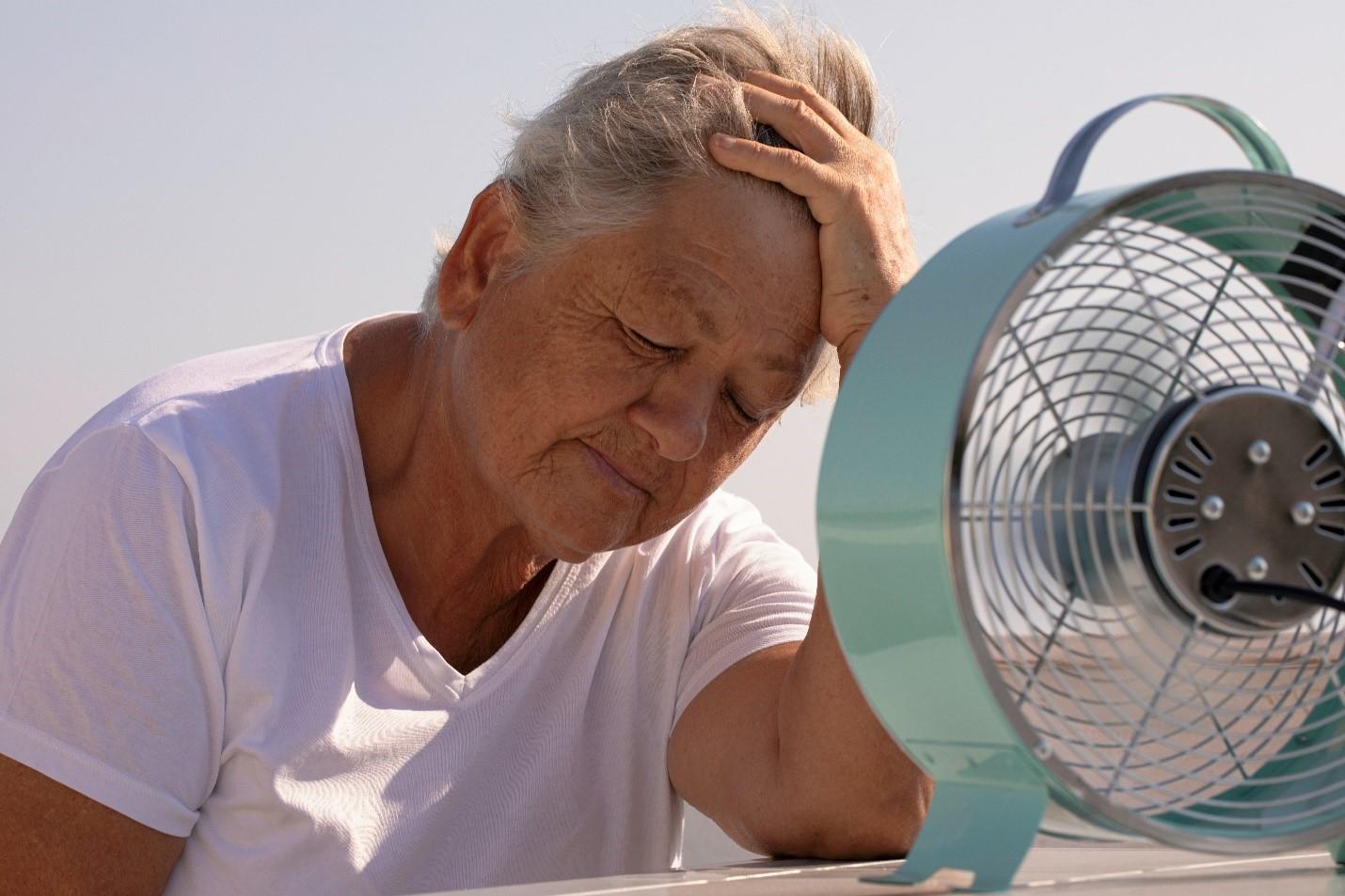 Fans are not a magic bullet for beating the heat!