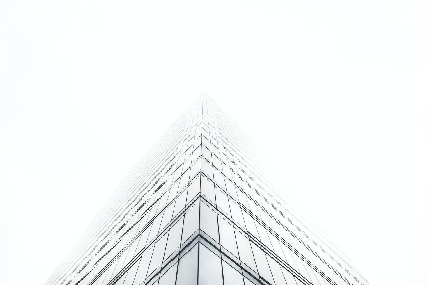 Glass building