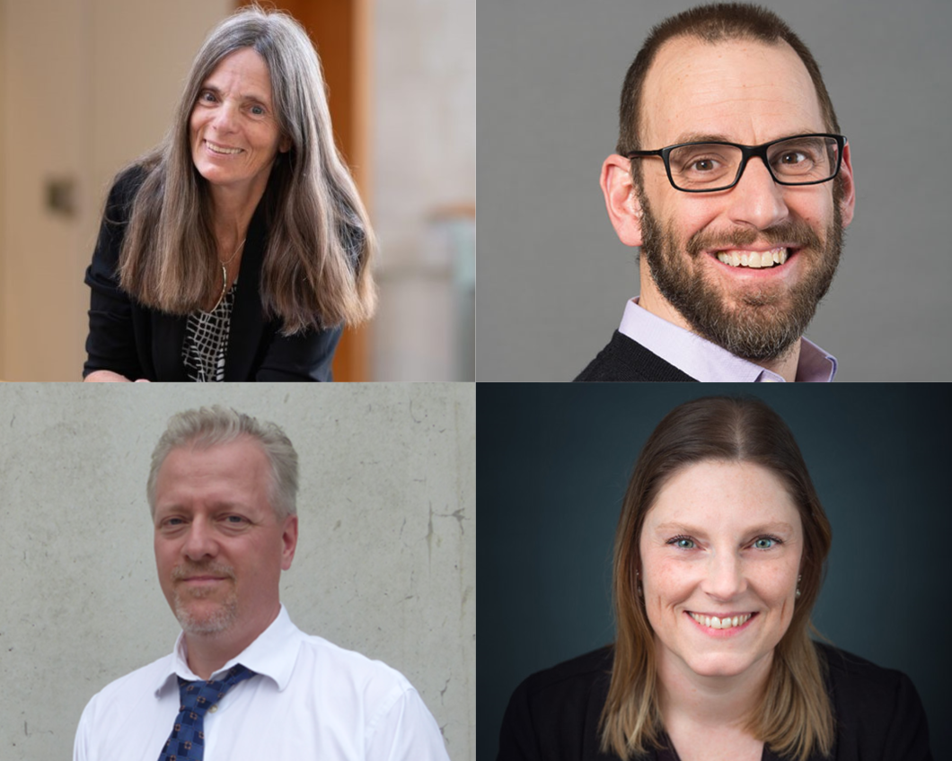 Collage of four mentors