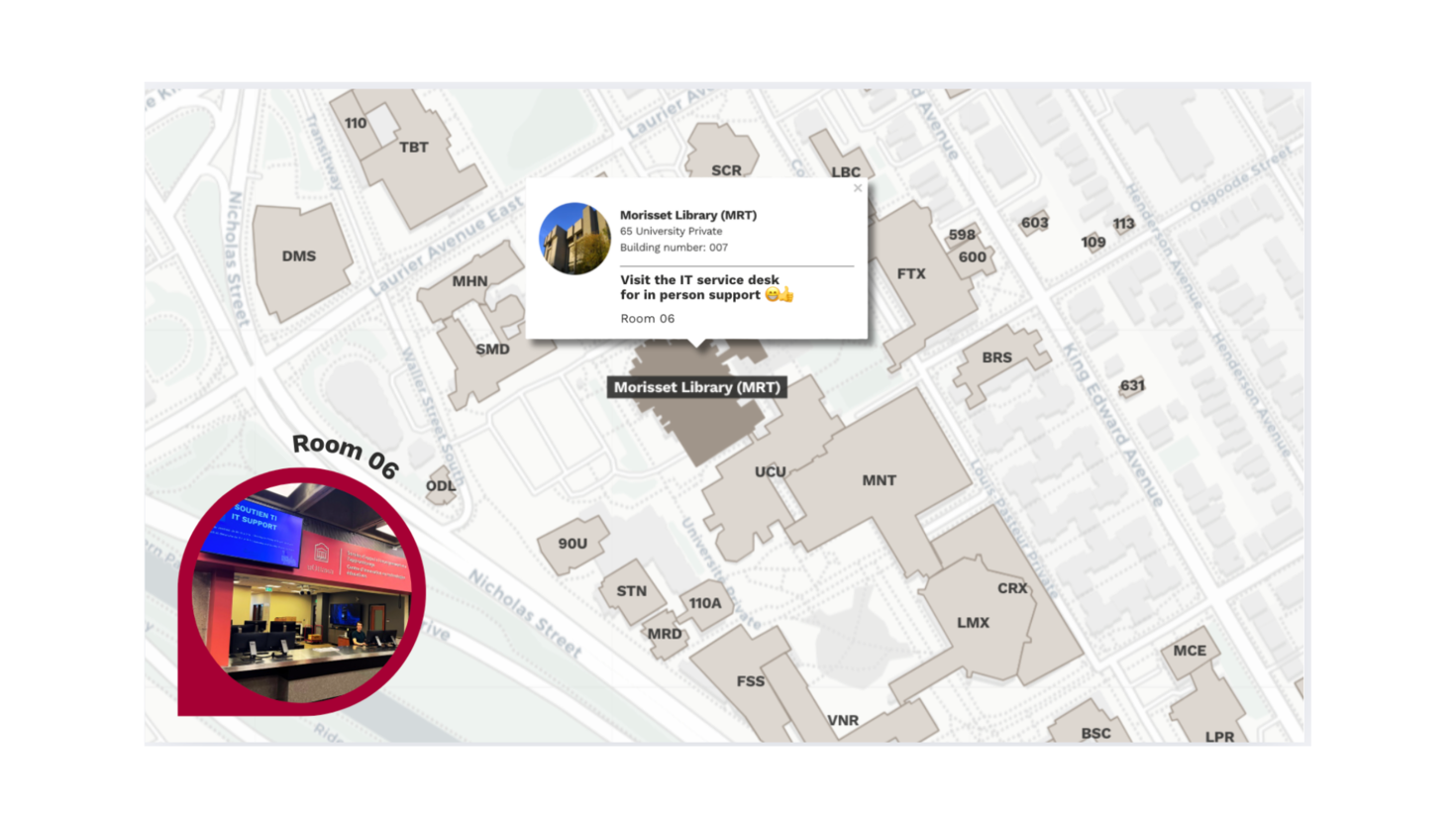campus map
