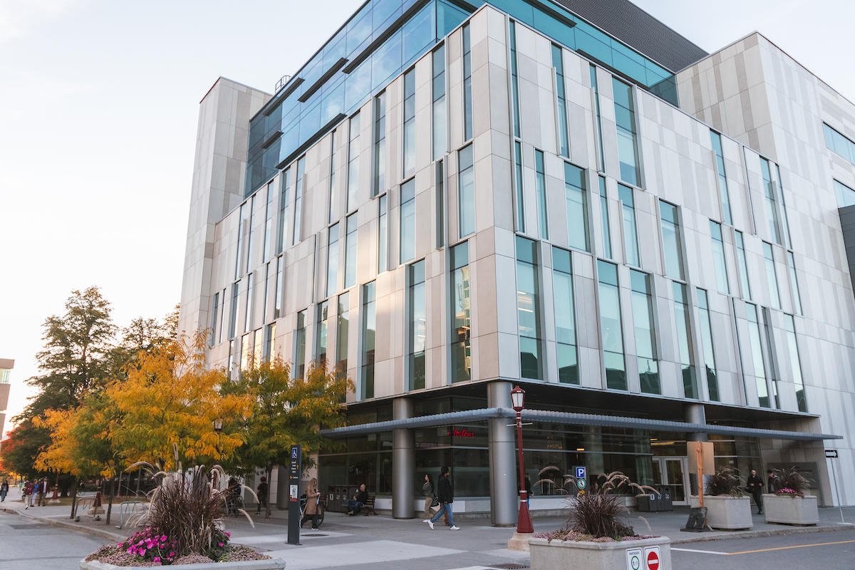 CRX building on campus