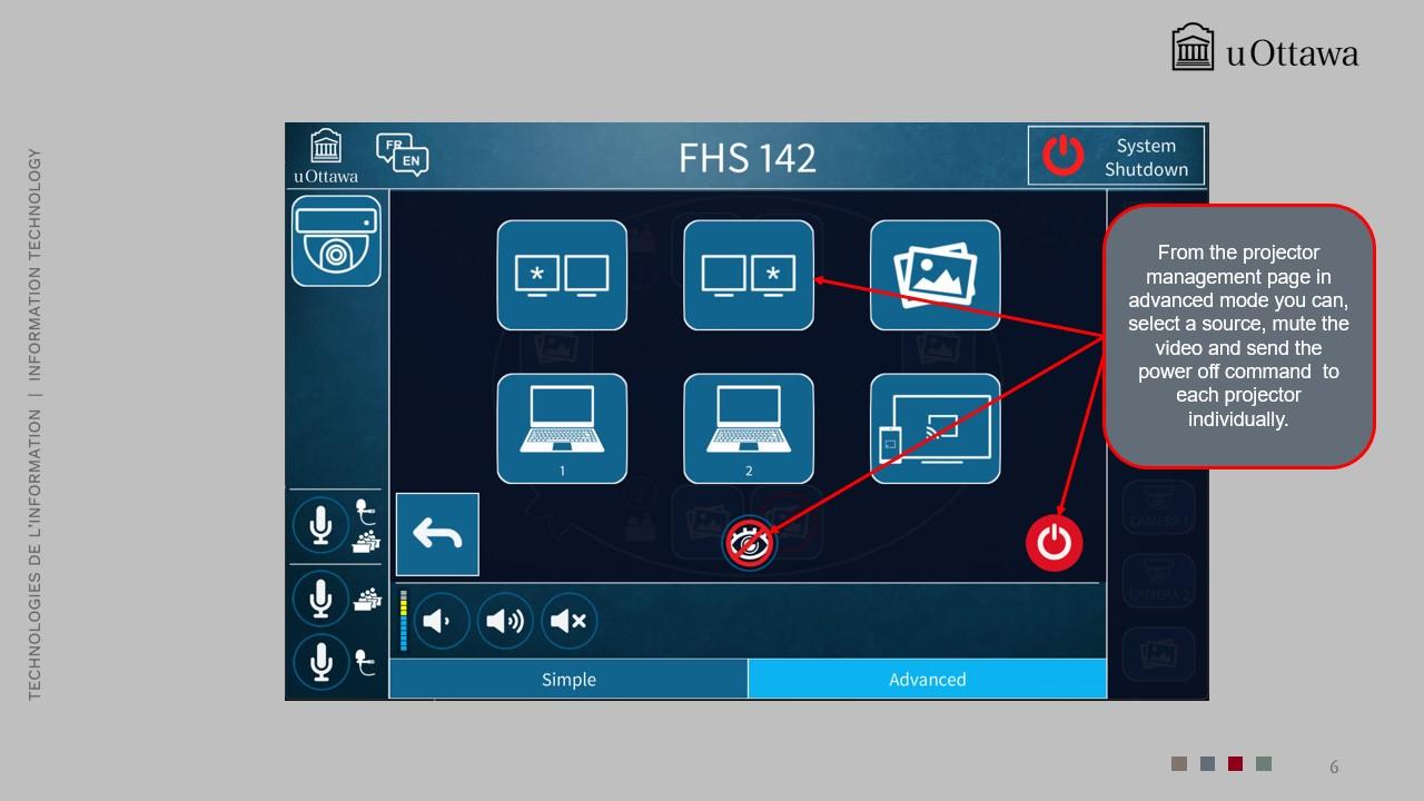 Screen showing display orientation and multiple screen configuration settings