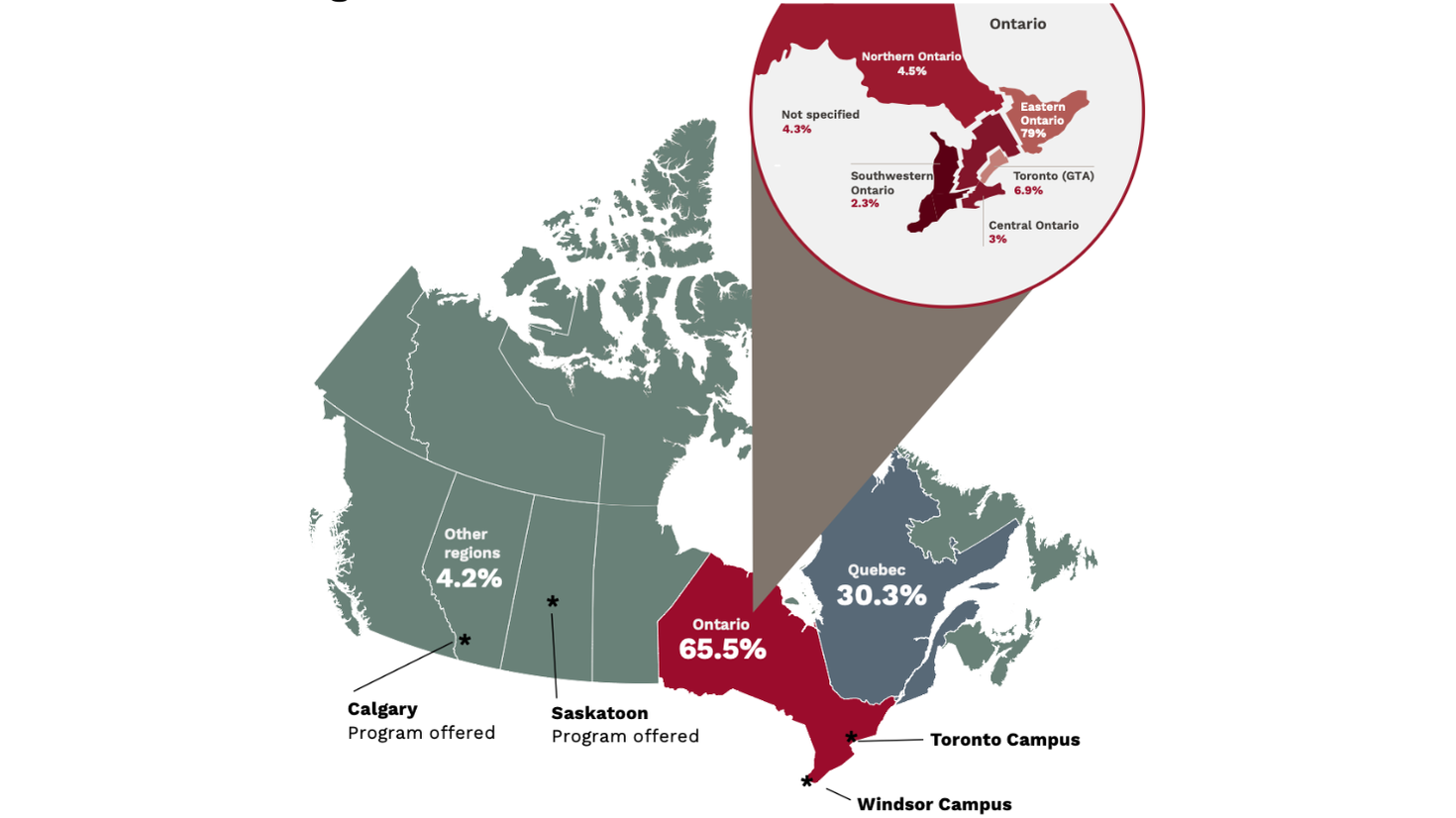 Map of Ontario