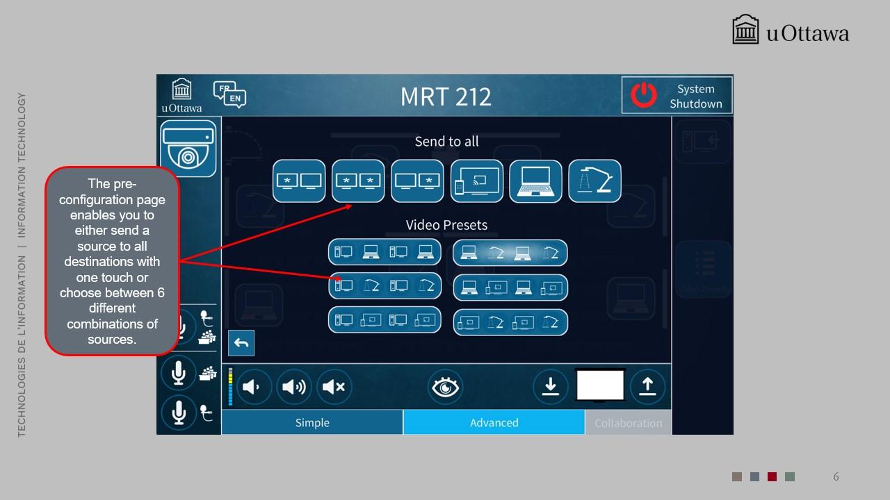 Screen showing display orientation and multiple screen configuration settings