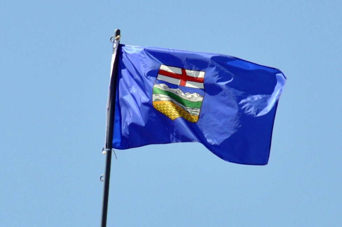 Alberta provincial flag