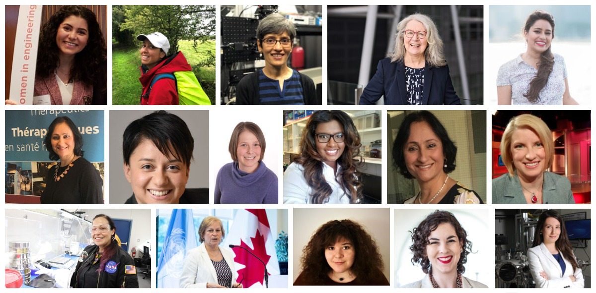 Pictures of the 16 speakers