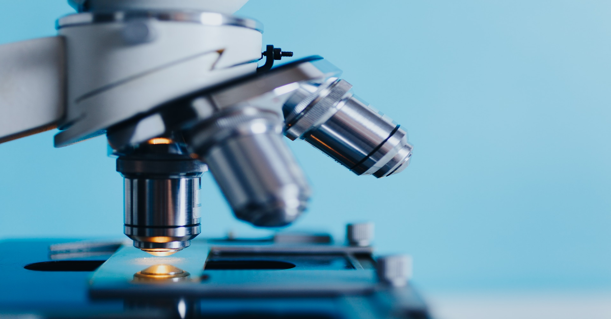 Microscope used to study molecules